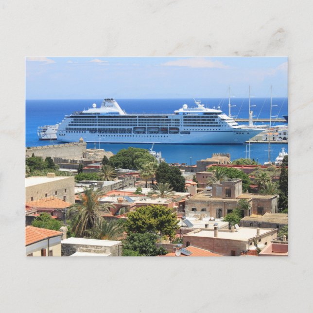 Seven Mariner von Rhodos Postkarte (Vorderseite)