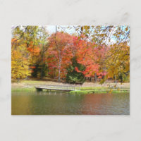 Seven Springs Fall Bridge III Herbstlandschaft