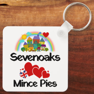 Sevenoaks, Kent UK Lieben Mincepies Schlüsselanhänger