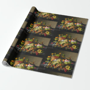 Severin Roese Still Life mit farbenfrohen Traubenf Geschenkpapier