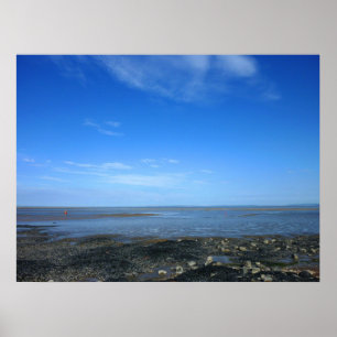 Severn Estuary bei Penarth II Poster