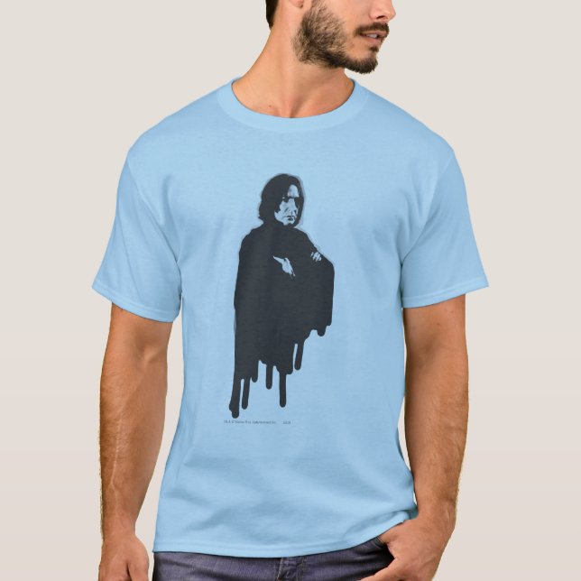 Severus Snape Arme kreuzten B-W T-Shirt (Vorderseite)