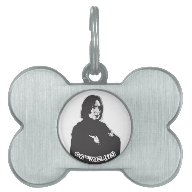 Severus Snape Arms Crossed B-W Tiermarke (Vorderseite)
