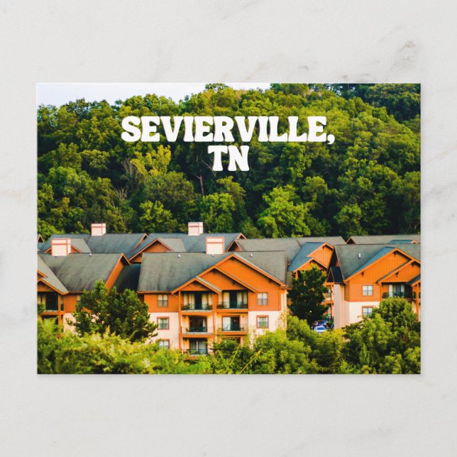 Sevierville TN Postcard Postkarte (Vorderseite)