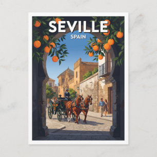 Sevilla, Andalusien Spanien Postkarte