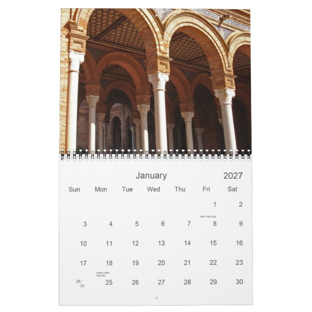 Sevilla Kalender (Jan 2027)