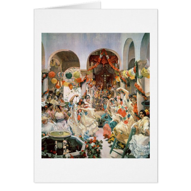 Sevilla (Öl auf Leinwand) (Vorne)