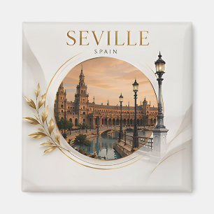 🌺 Sevilla Plaza De España Reise Spanien 🇪🇸 Magnet