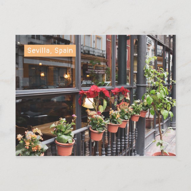 Sevilla Postcard Postkarte (Vorderseite)