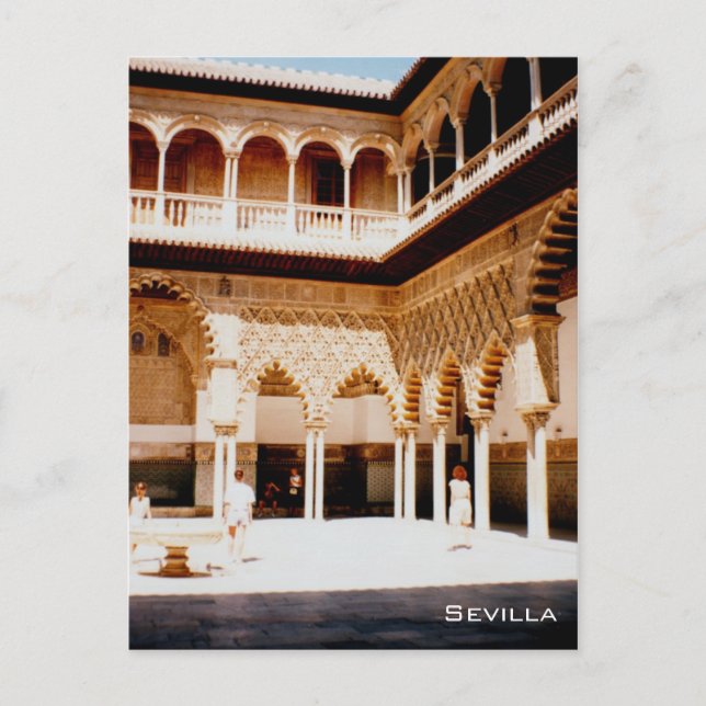 Sevilla Postkarte (Vorderseite)