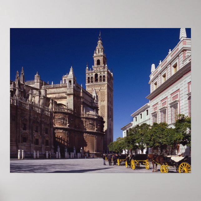 Sevilla, Spanien | La Giralda Poster (Vorne)