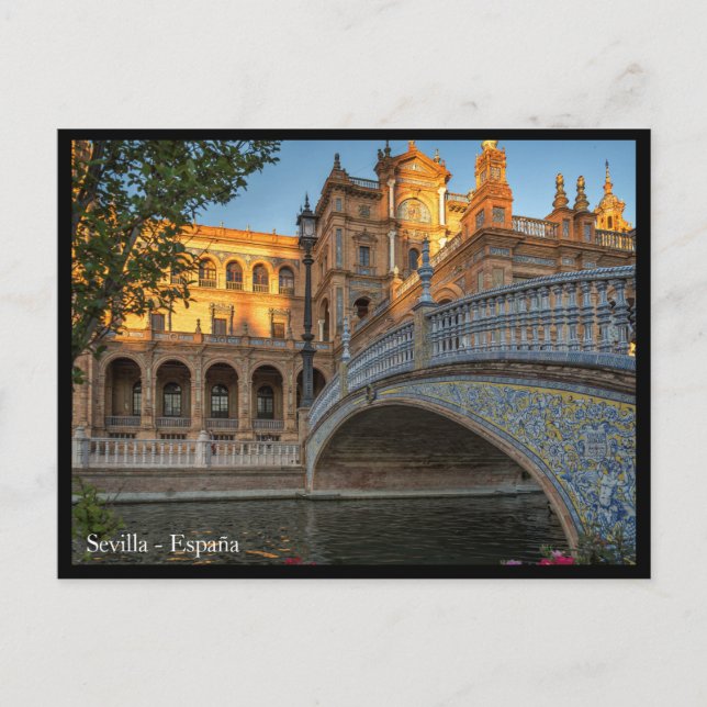 Sevilla Stadt, Spanien Postcard Postkarte (Vorderseite)