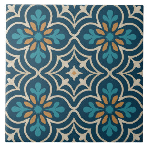 Seville Bloom – Motif de carreaux de fleurs maures
