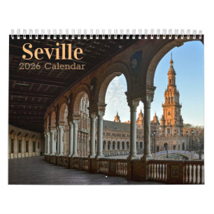 Séville, Espagne 2026 Calendrier photo