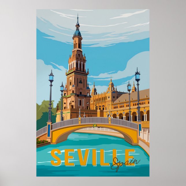 Seville, Spain Poster (Vorne)