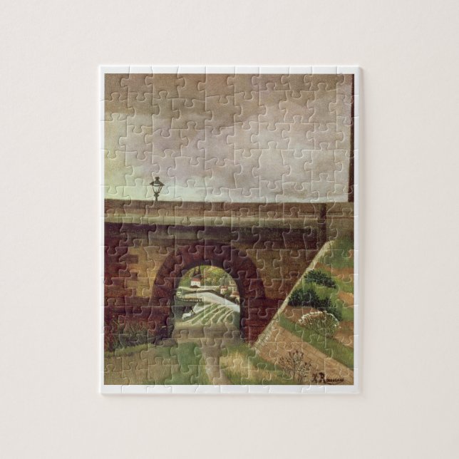 Sevres Brücke (Öl auf Leinwand) (Vertikal)