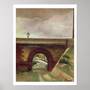Sevres Brücke (Öl auf Leinwand) Poster