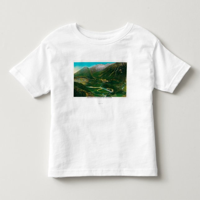 Seward, Alaska-Bereichs-berühmte Kleinkind T-shirt (Vorderseite)