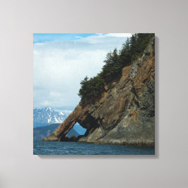 Seward Alaska Harbour - Eine Kunstdruckerei Leinwanddruck