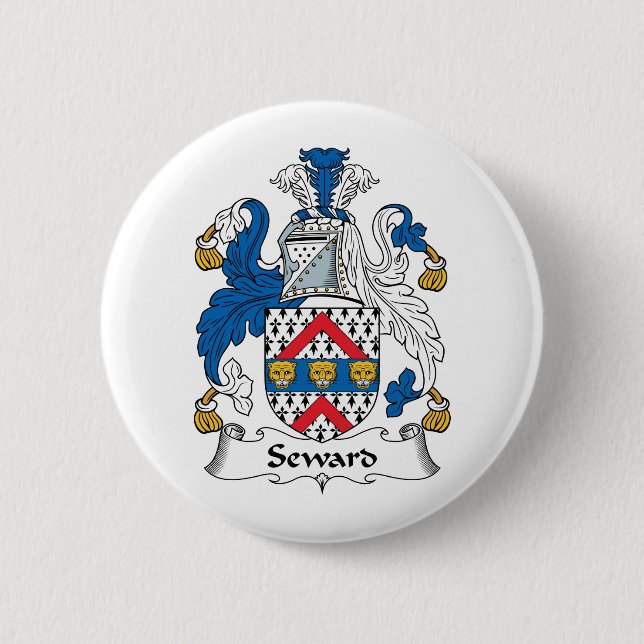 Seward Familienwappen Button (Vorderseite)