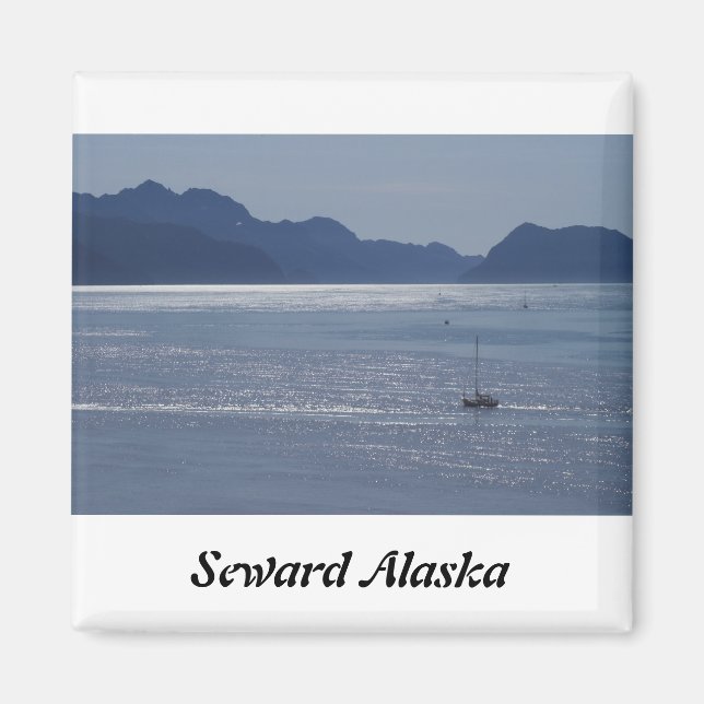 Seward Inlet Alaska Magnet (Vorne)