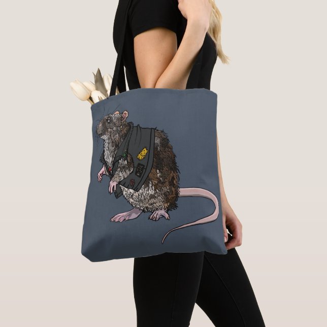 Sewer Punk Rat Tasche (Von Nahem)