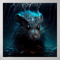 Sewer-Rattenposter