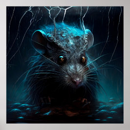 Sewer-Rattenposter Poster