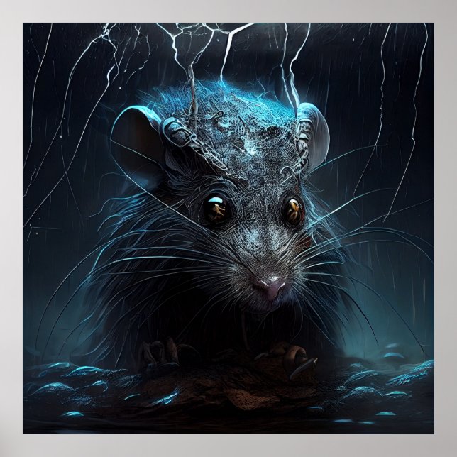 Sewer-Rattenposter Poster (Vorne)