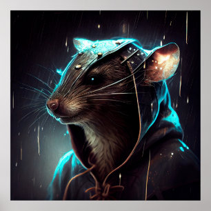 Sewer-Rattenposter Poster