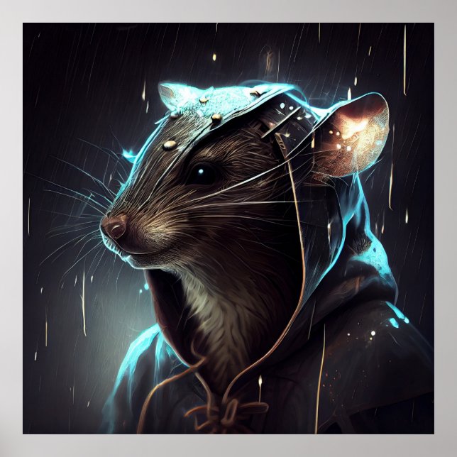 Sewer-Rattenposter Poster (Vorne)