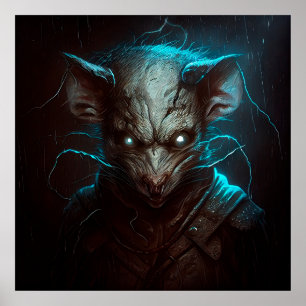 Sewer-Rattenposter Poster