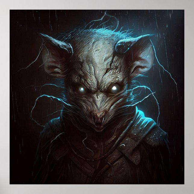 Sewer-Rattenposter Poster (Vorne)