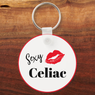 Sexieller Celiac-Spaß Schlüsselanhänger