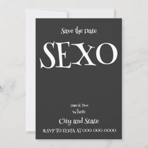 SEXO 2024 Dinner Happy Hour Girls Boys Night Out Einladung