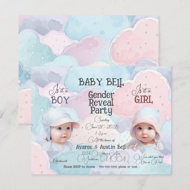 Sexuelle Einladung von Baby Faces (Vorne/Hinten)