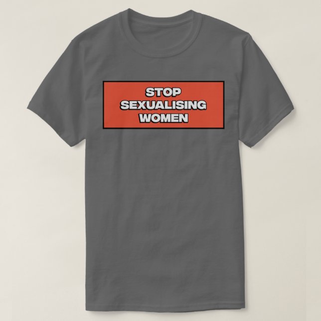 Sexuelle Gewalt bei Frauen stoppen1 T-Shirt (Design vorne)