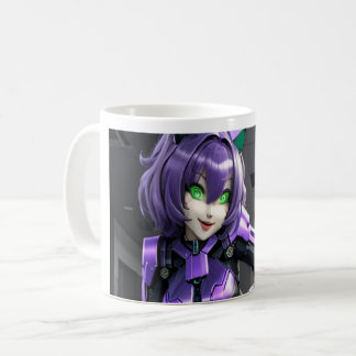 Sexy Animy Catgirl Kaffeetasse