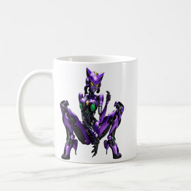 Sexy evangelion catgirl android kaffeetasse (Links)