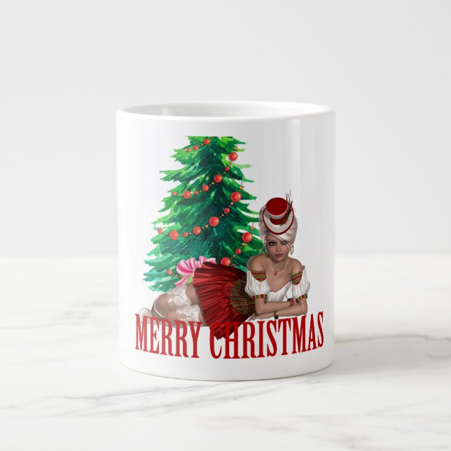 Sexy Frohe Weihnachtskaffee Spezialität Tasse (Vorderseite)
