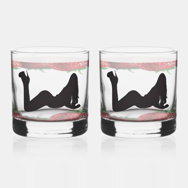 SEXY GIRL WHISKYGLAS (Vorderseite)