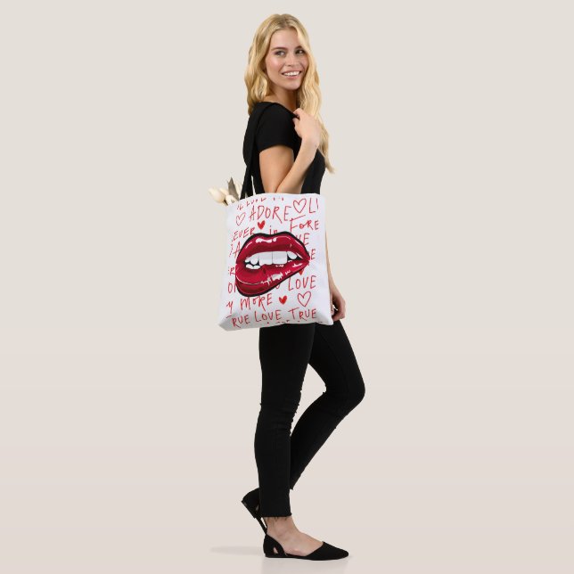 Sexy Glam Tote Tasche (Am Model)