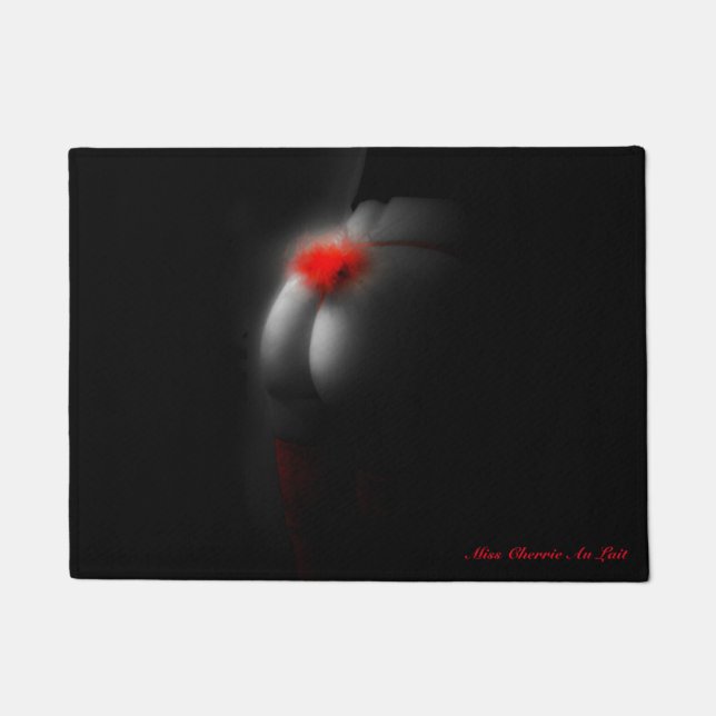 Sexy Glamour Babe Weihnachtsgeschenk Doormat Fußmatte (Vorderseite)