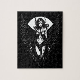 Sexy Gothic Winged Girl