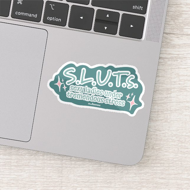 Sexy Ladies Under Tremendy Stress Sticker (Détail)