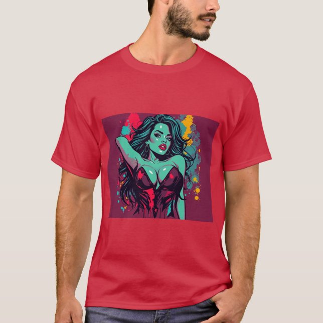 Sexy Lady T-Shirt (Vorderseite)