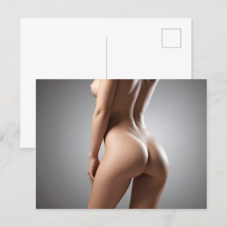 Sexy Nackt Postkarte
