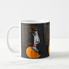 Sexy Pinup Witch Goth Halloween Meme Tasse Samhain