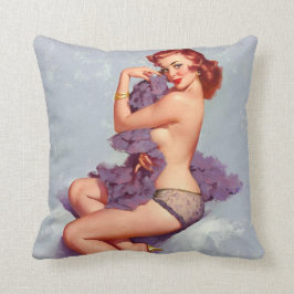 Sexy redhair Pinup Kissen