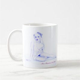 Sexy Retro Vintages Pinup Giro del Malcantone Kaffeetasse